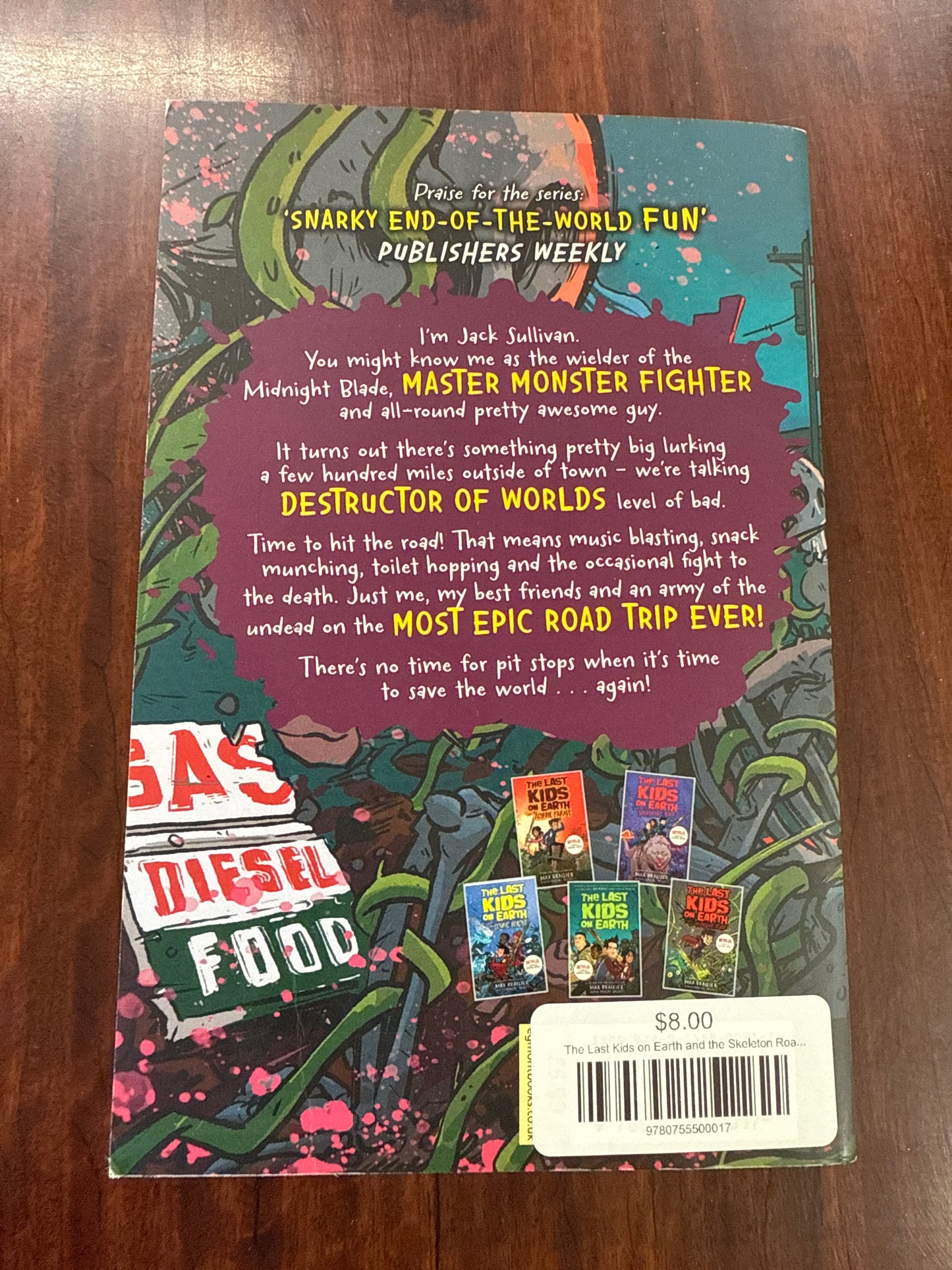 The Last Kids on Earth and the Skeleton Road (LKOE #6)