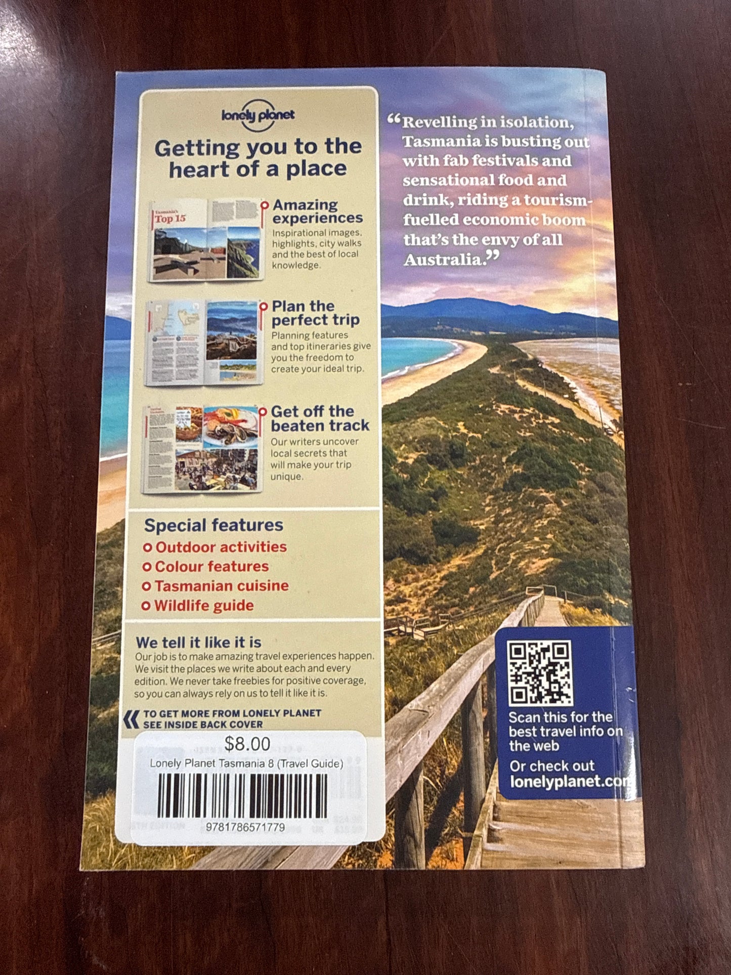 Lonely Planet Tasmania 8 (Travel Guide)