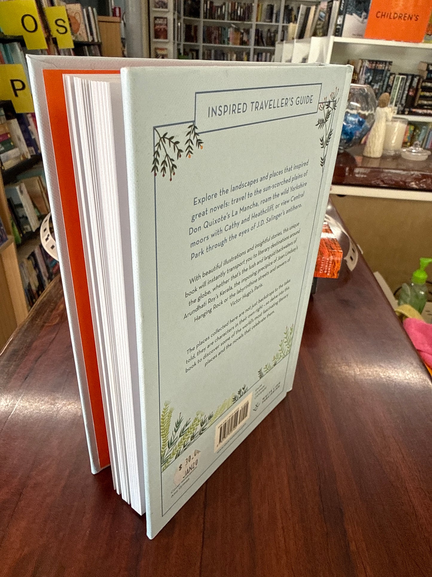 Literary Places (Inspired Traveller's Guides) (Hardcover)