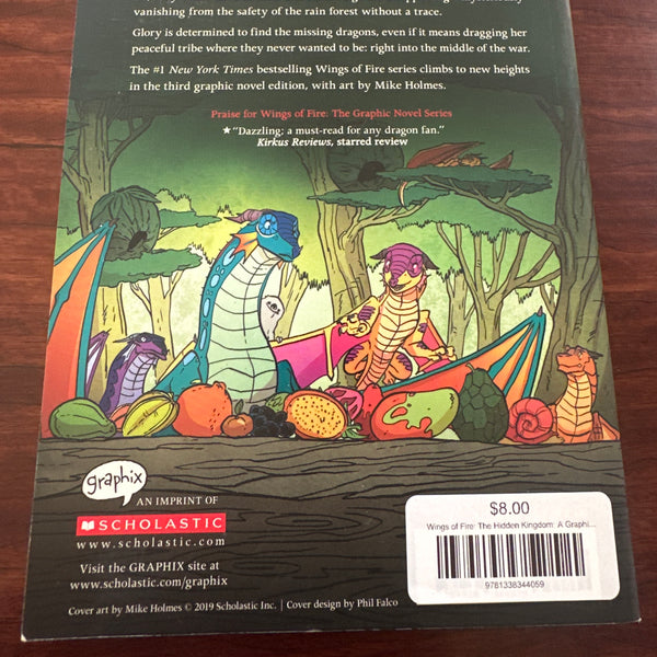 Wings of Fire: The Hidden Kingdom: A Graphic Novel (Wings of Fire Graphic Novel #3)