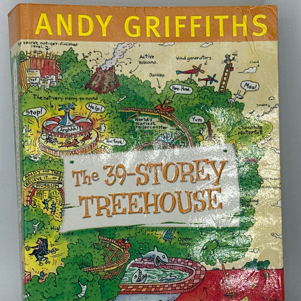 Andy Griffiths The 39-Storey Treehouse front cover used books