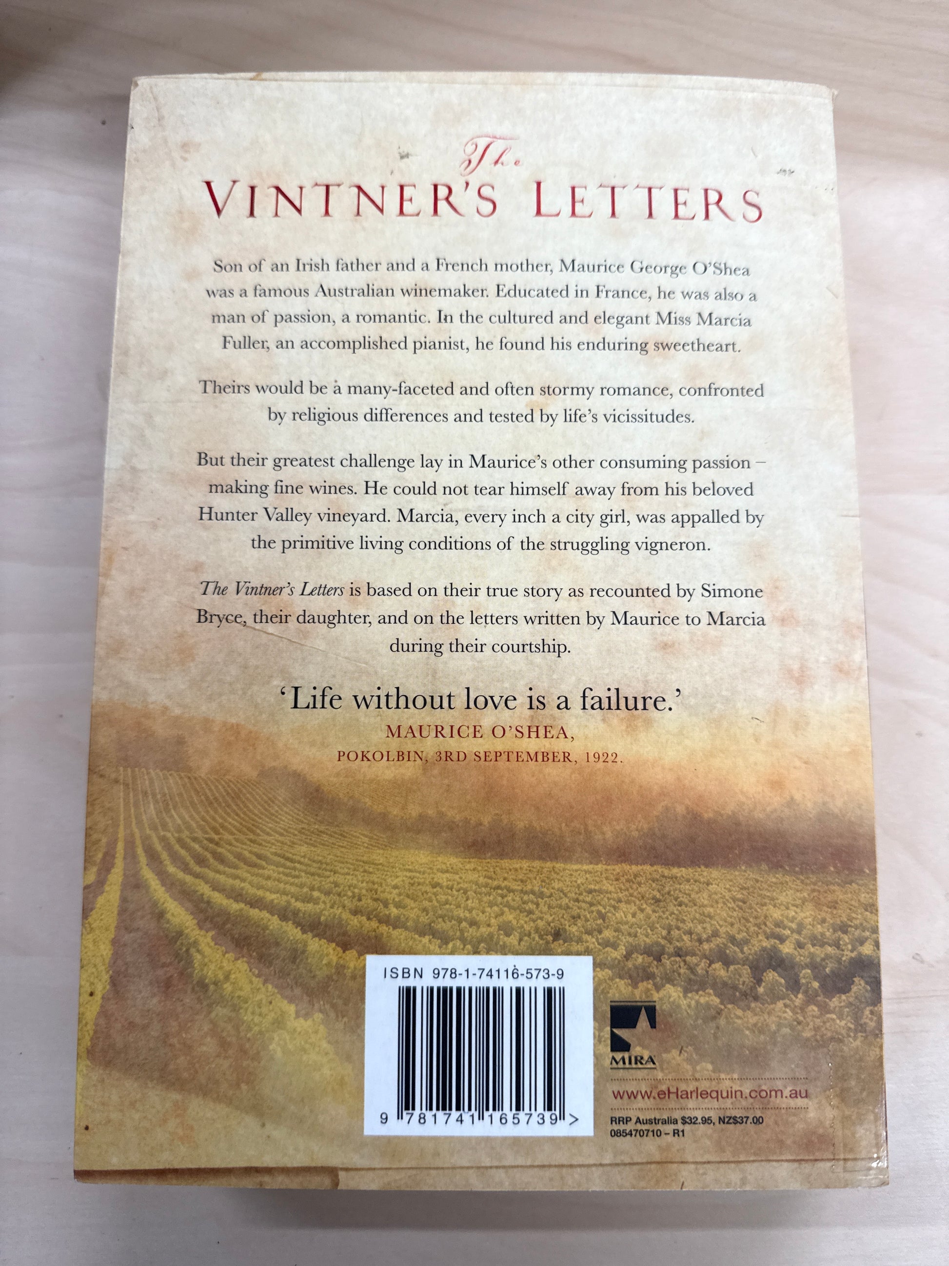 The Vintner's Letters