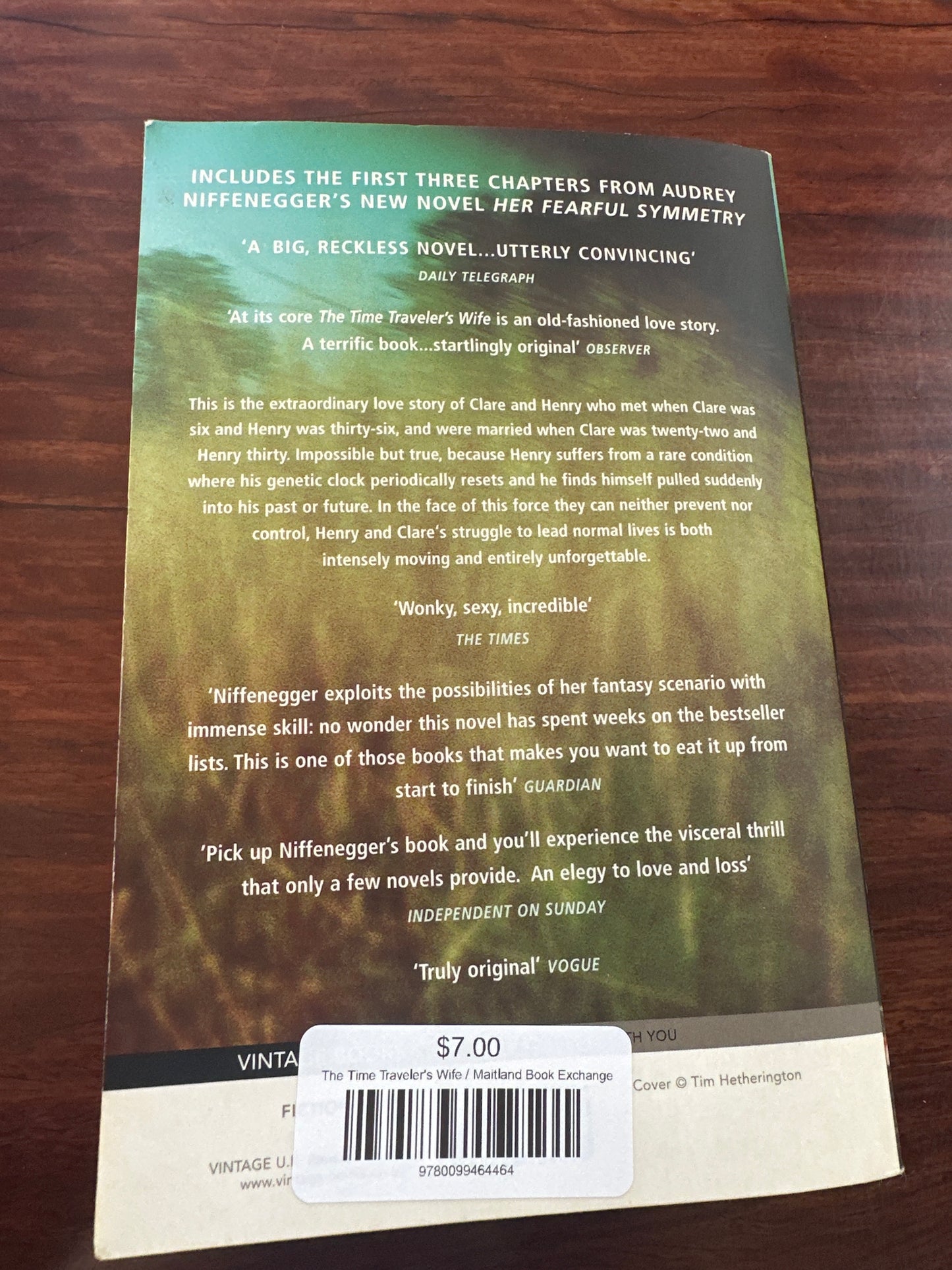 The Time Traveler's Wife