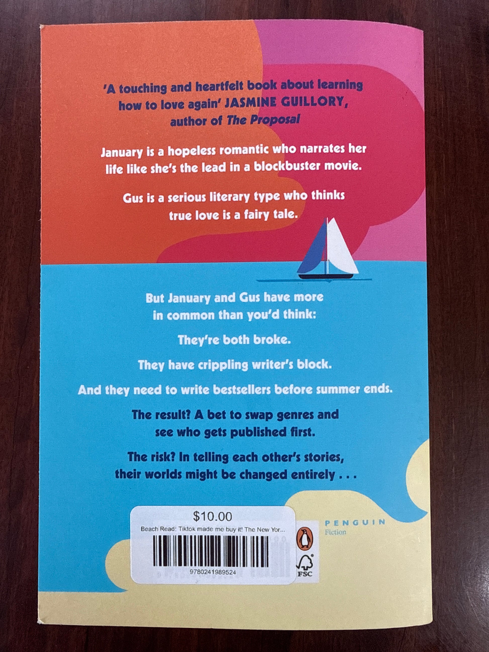 Beach Read: Tiktok made me buy it! The New York Times bestselling laugh-out-loud love story you'll want to escape with this summer