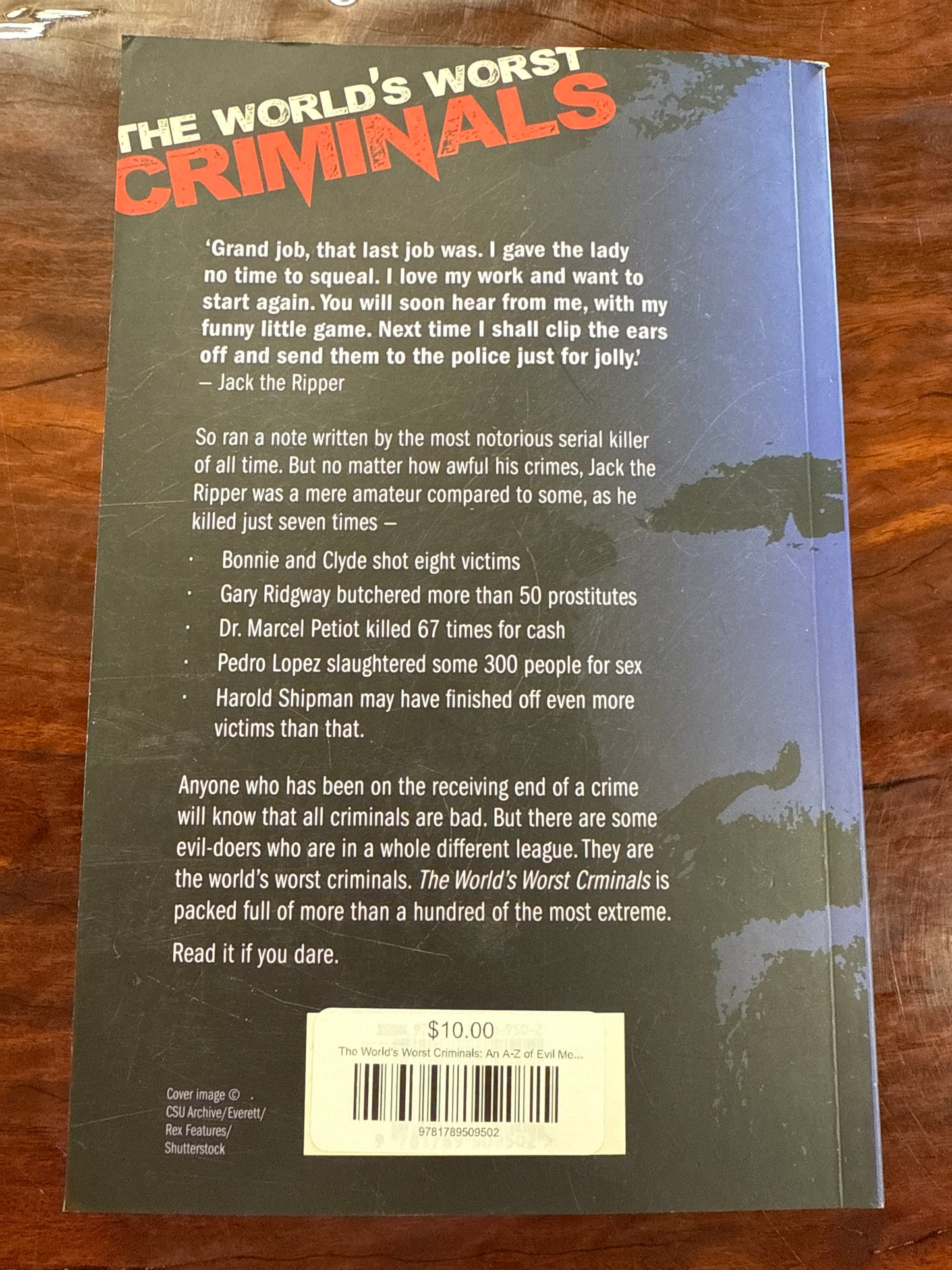 The World's Worst Criminals: An A-Z of Evil Men and Women