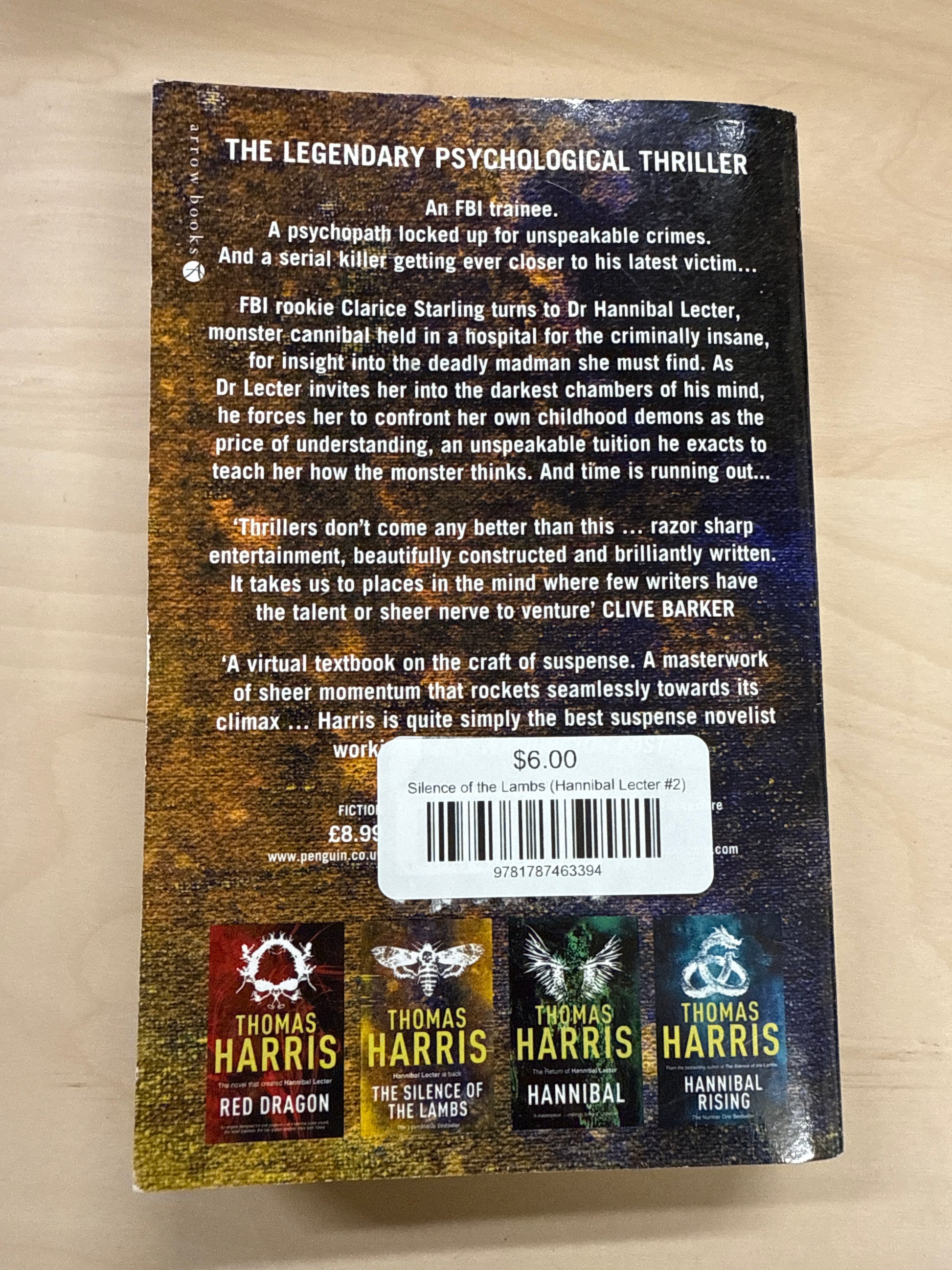 Silence of the Lambs (Hannibal Lecter #2)