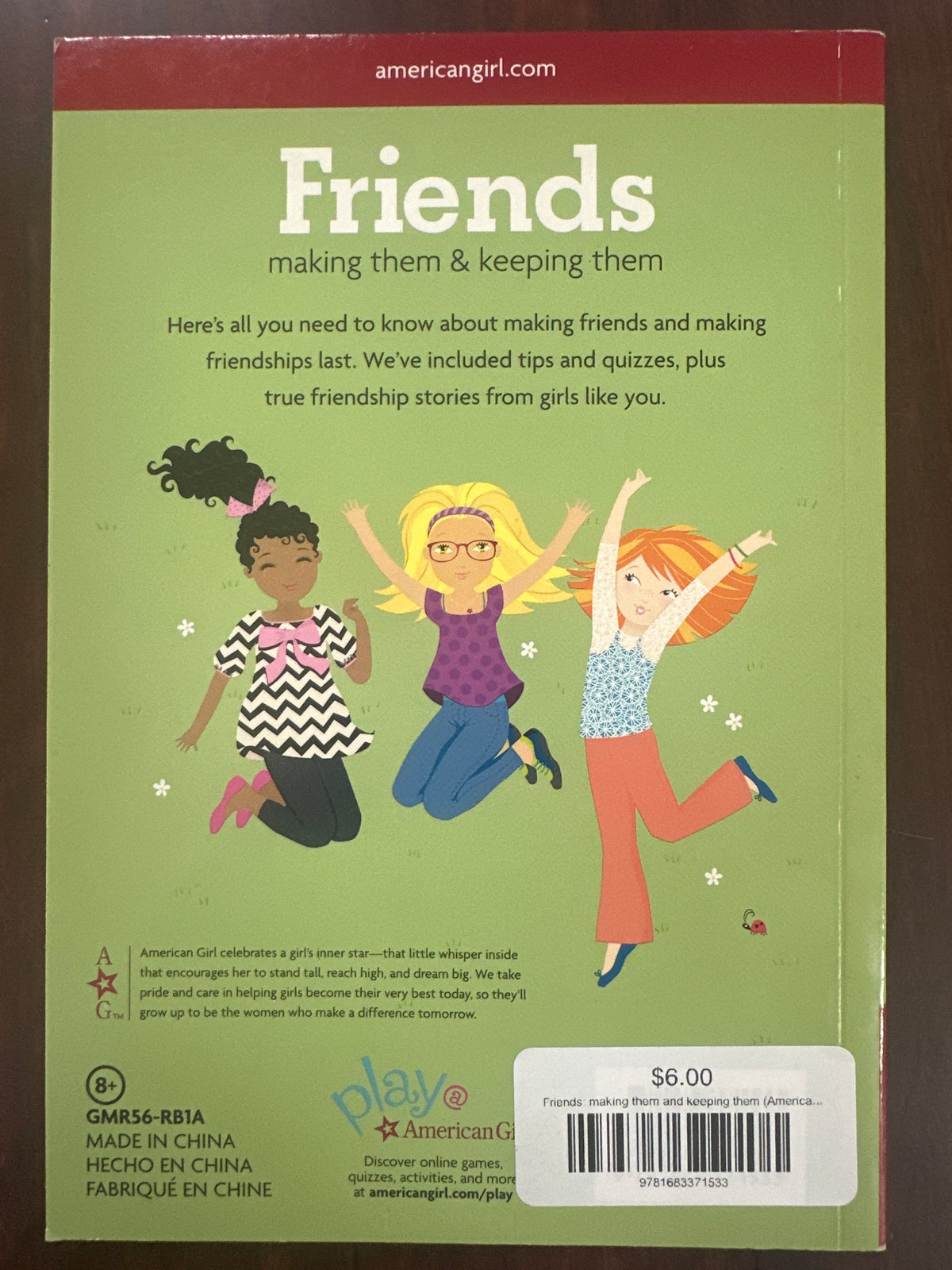 Friends: making them and keeping them (American Girl)