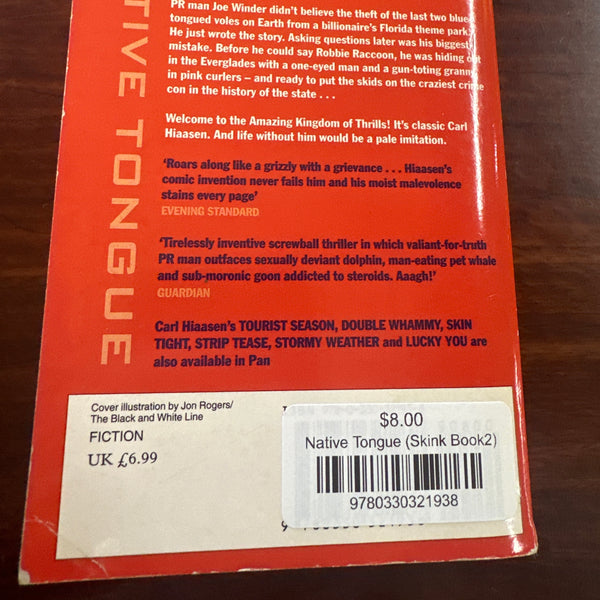 Native Tongue (Skink Book2)