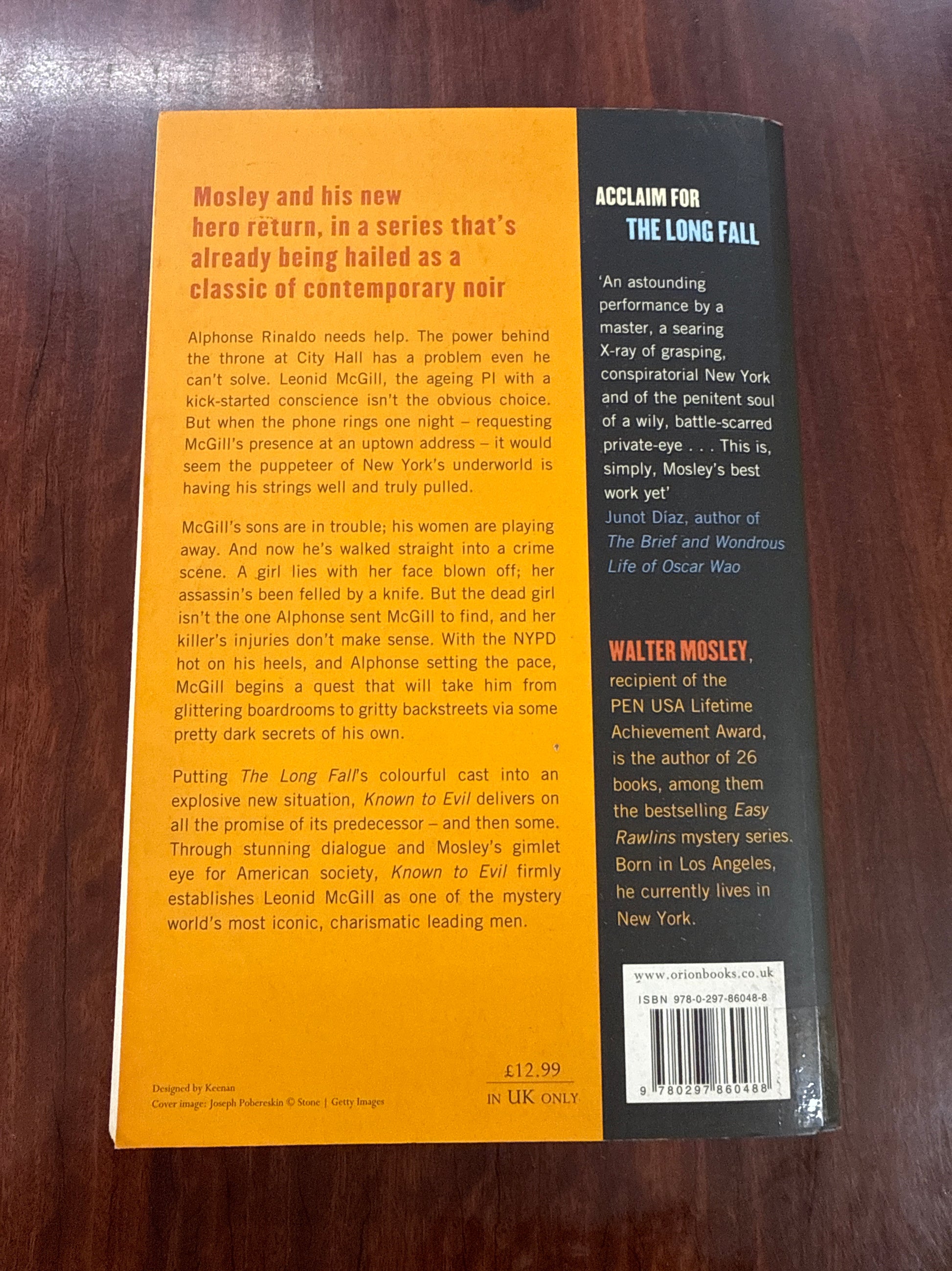 Known To Evil (Leonid McGill #2)