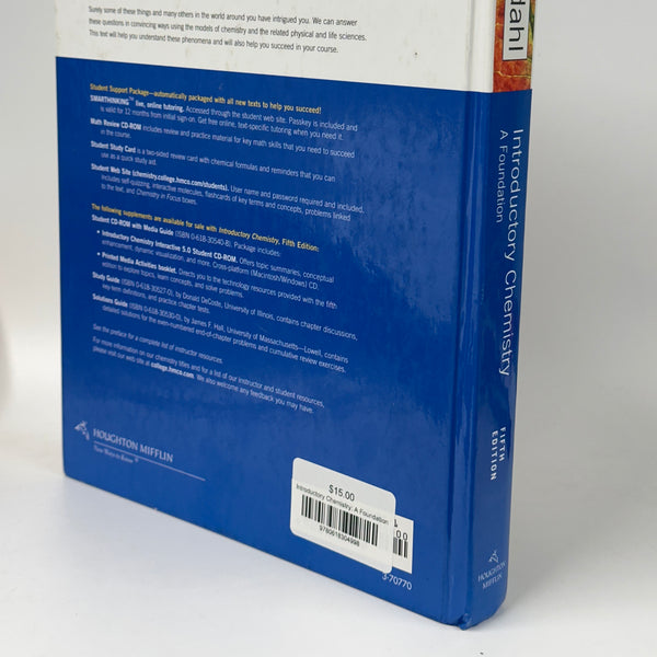 Introductory Chemistry: A Foundation