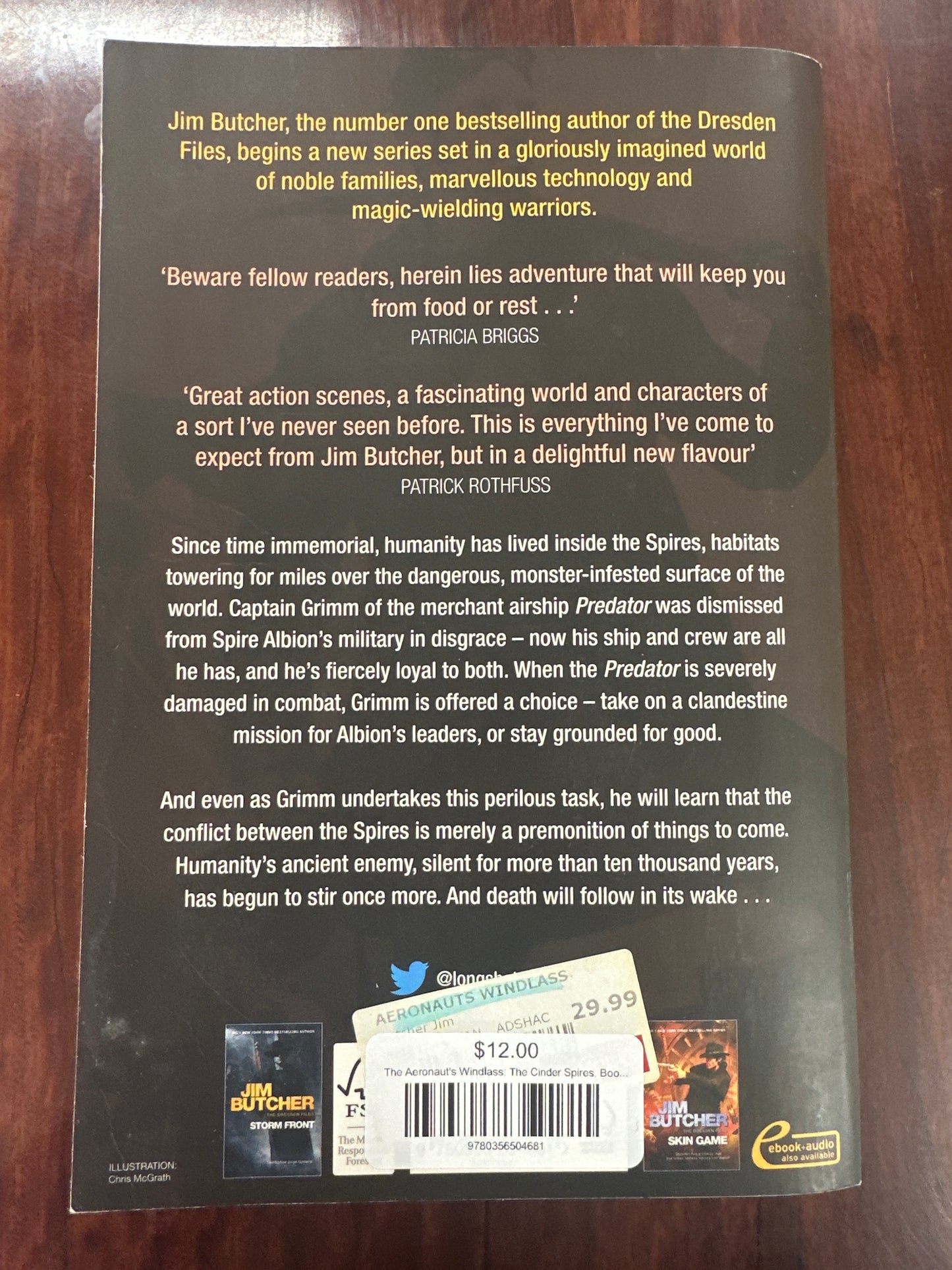 The Aeronaut's Windlass: The Cinder Spires, Book One