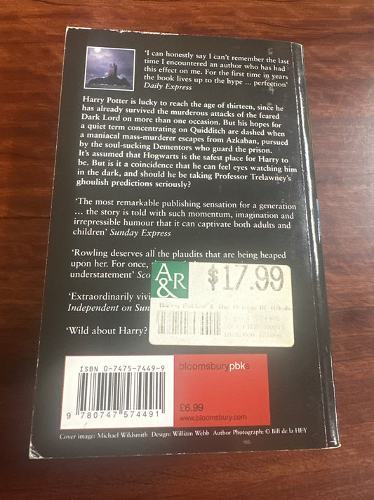 Harry Potter and The Prisoner of Azkaban