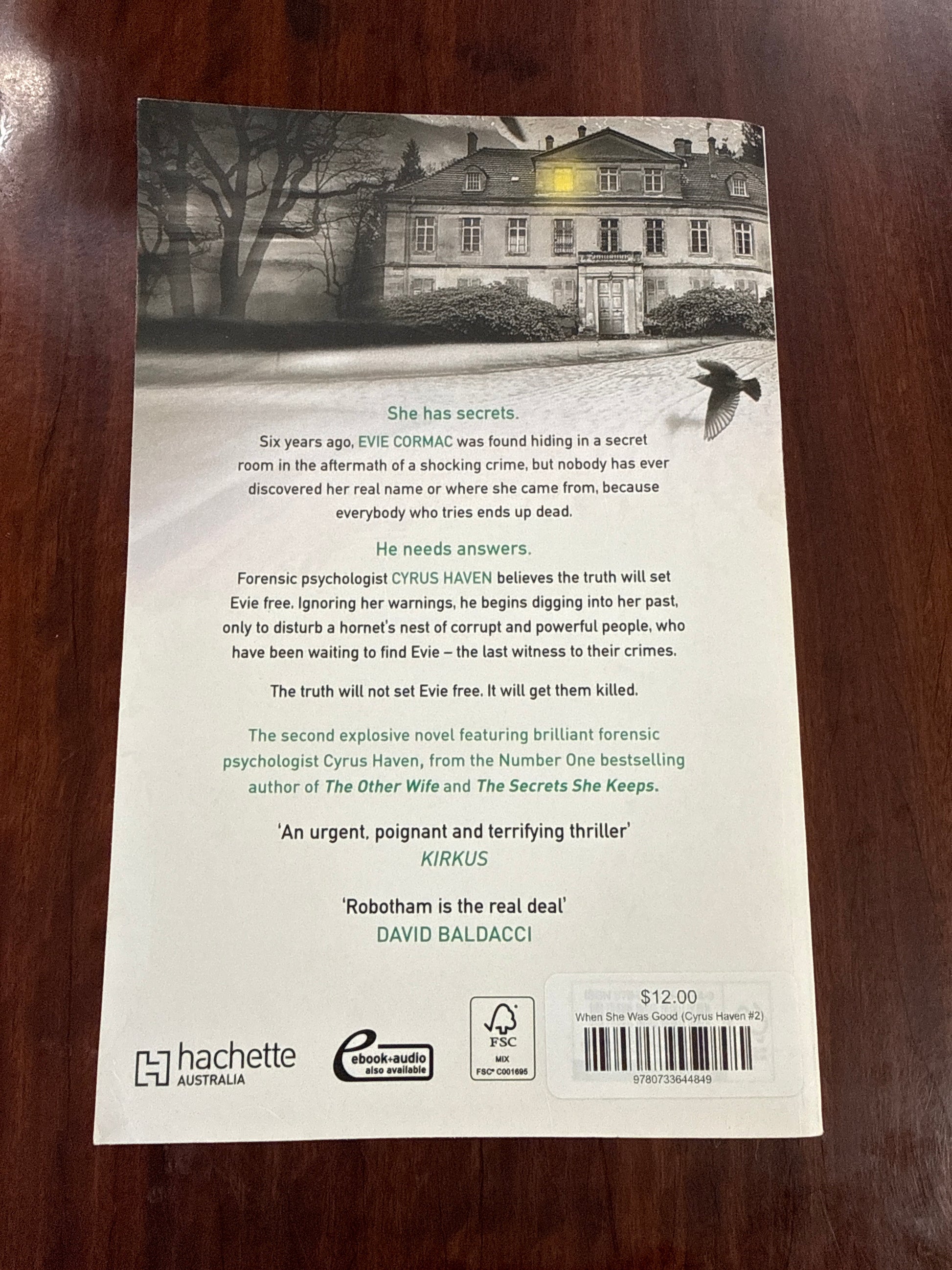 When She Was Good (Cyrus Haven #2)