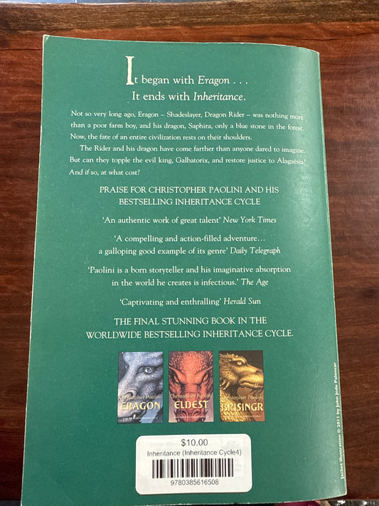 Inheritance (Inheritance Cycle4)