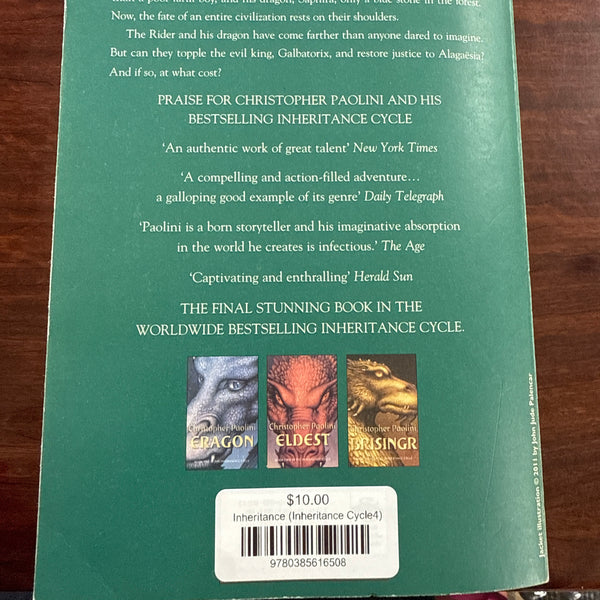 Inheritance (Inheritance Cycle4)