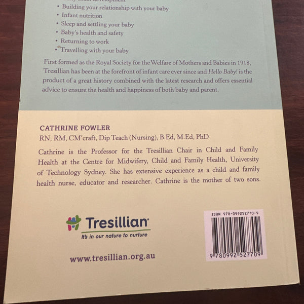 Hello Baby! Parenting with Confidence A Tresillian Guide