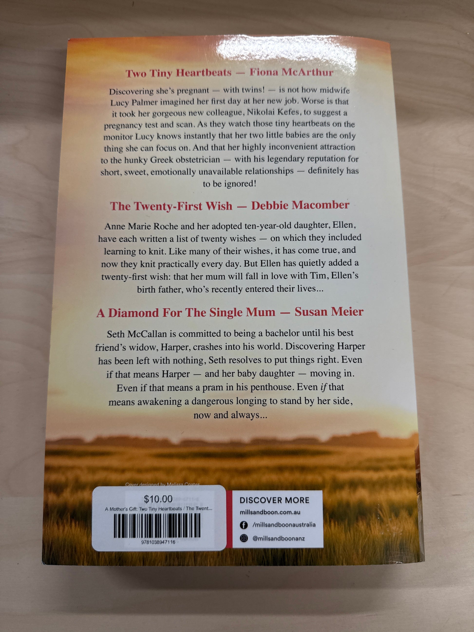 A Mother's Gift: Two Tiny Heartbeats / The Twenty-First Wish / A Diamond For The Single Mum