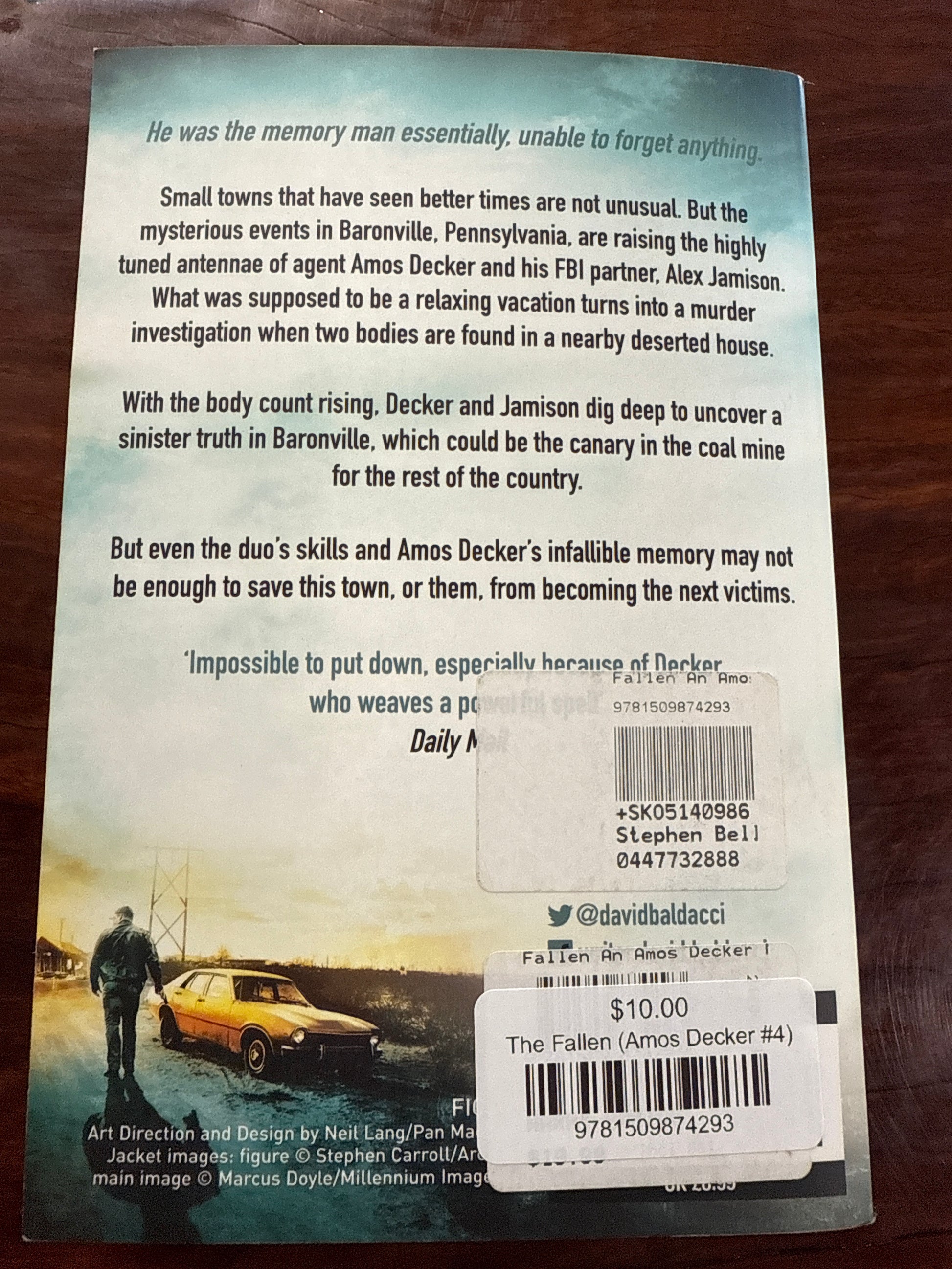 The Fallen (Amos Decker #4)