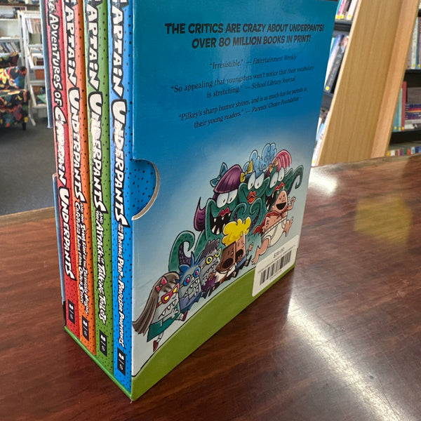 Captain Underpants (Hardcover Colour Editions 1-4 Boxed Set)