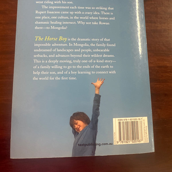 The Horse Boy. A Father's Quest To Heal His Son