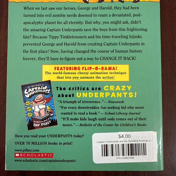Captain Underpants and the Revolting Revenge of the Radioactive Robo-Boxers (Captain Underpants 10)