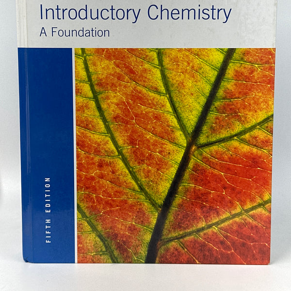 Introductory Chemistry: A Foundation