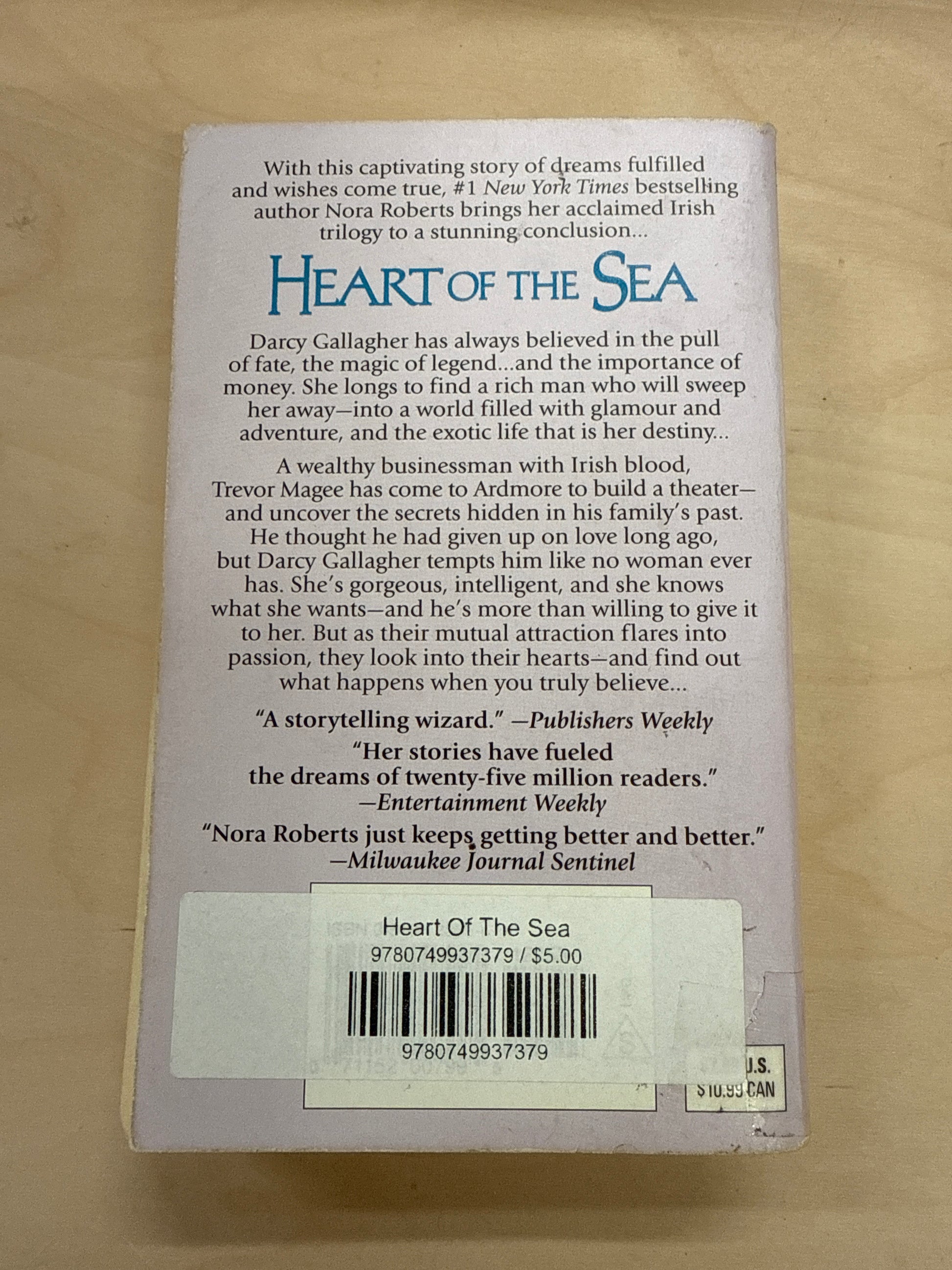 Heart Of The Sea (Gallaghers of Ardmore #3)