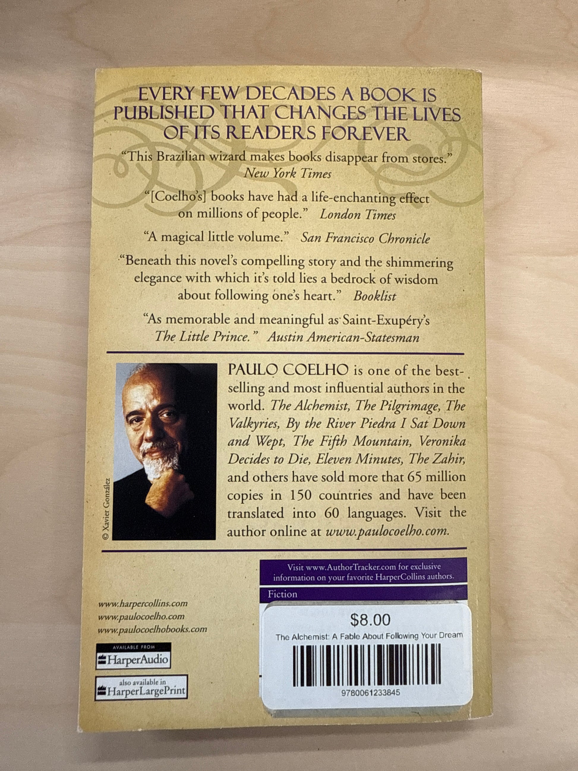 The Alchemist: A Fable About Following Your Dream