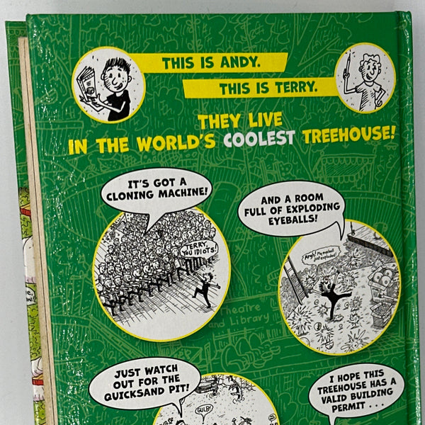 Andy Griffiths The 65-Storey Treehouse back cover used books