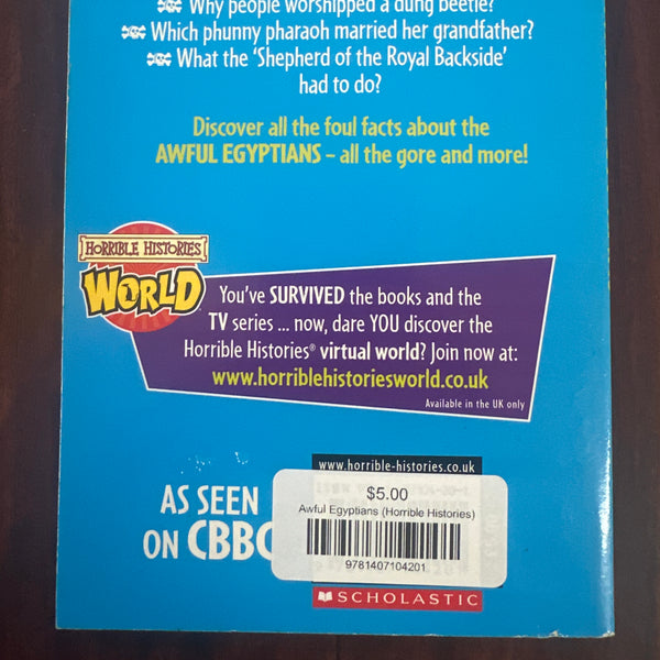 Awful Egyptians (Horrible Histories)