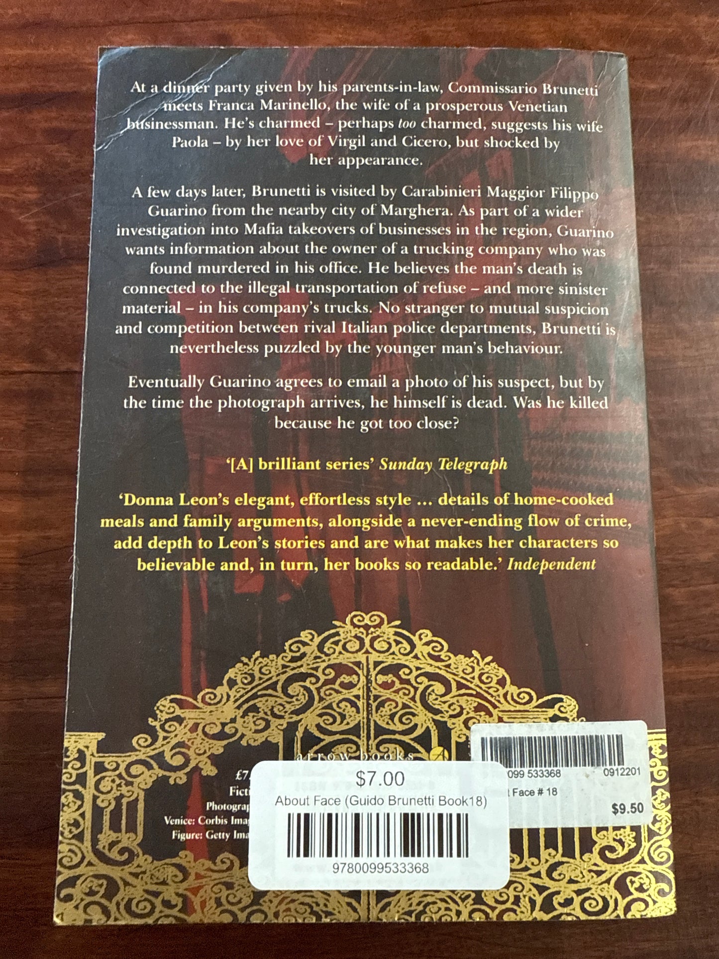 About Face (Guido Brunetti Book18)