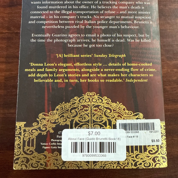 About Face (Guido Brunetti Book18)