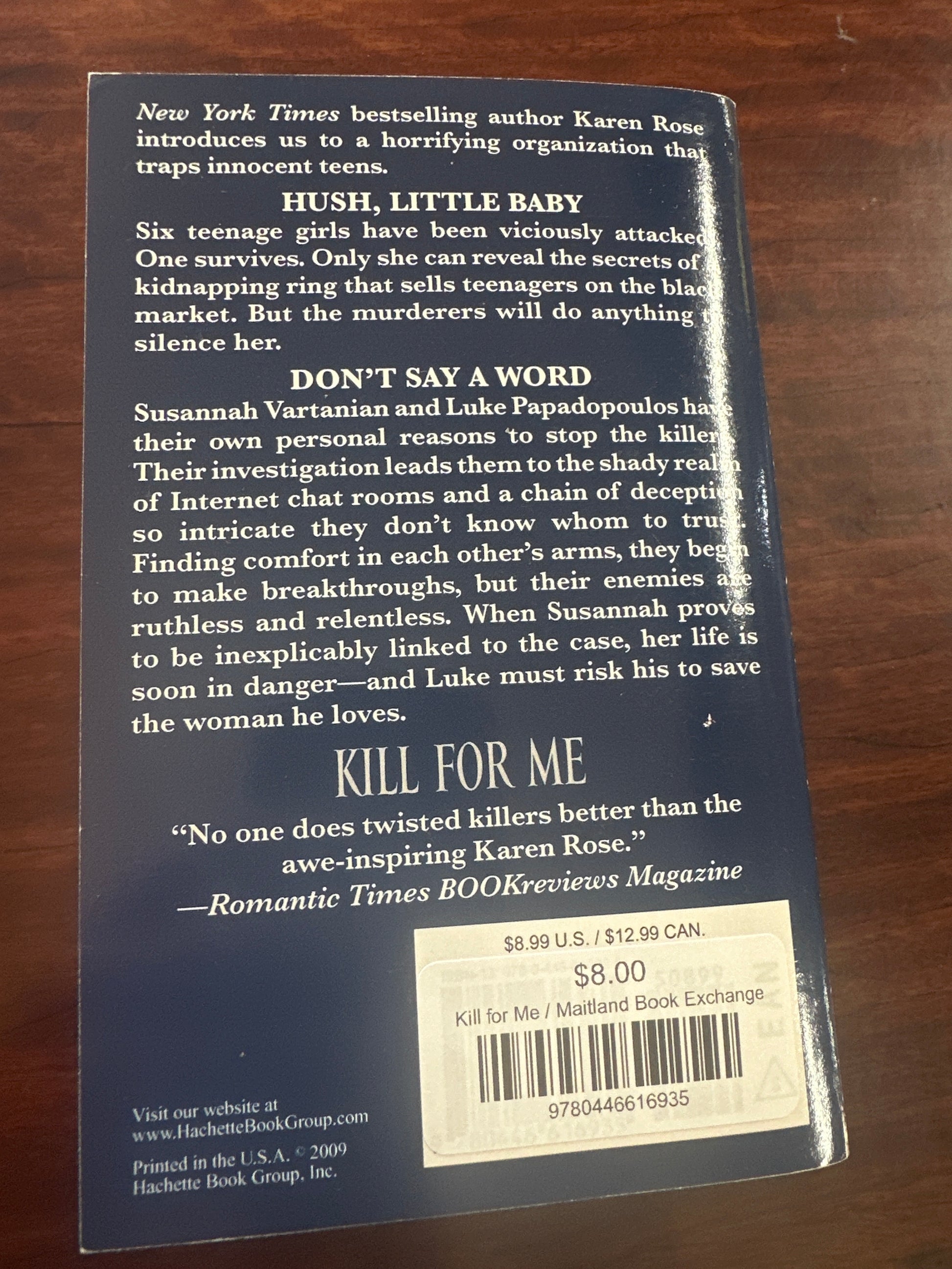 Kill for Me