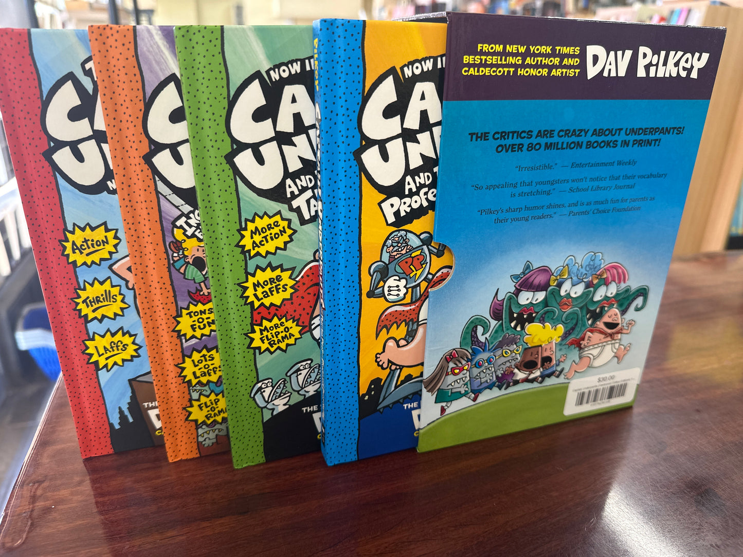 Captain Underpants (Hardcover Colour Editions 1-4 Boxed Set)