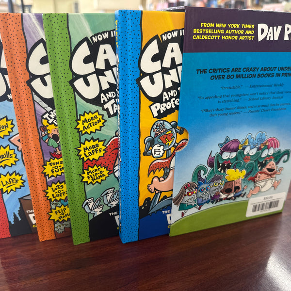 Captain Underpants (Hardcover Colour Editions 1-4 Boxed Set)