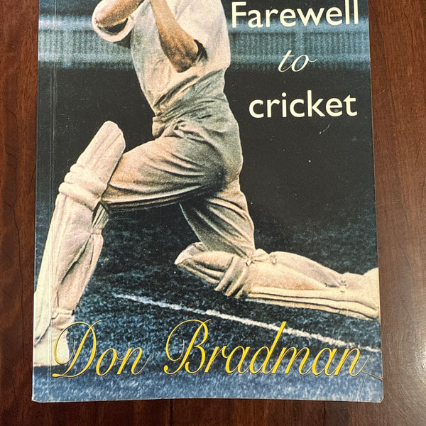 Farewell To Cricket