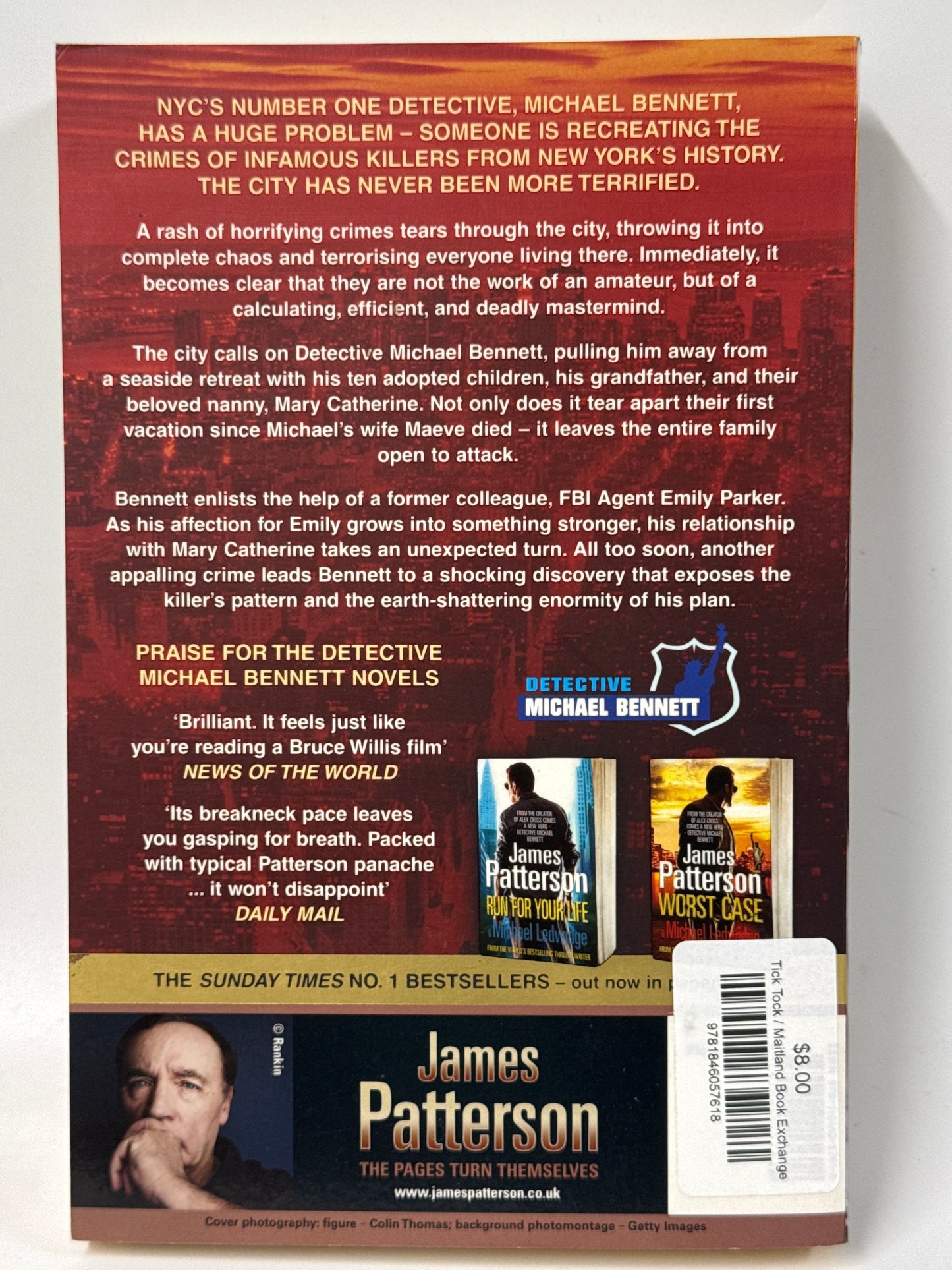 Tick Tock (Michael Bennett #4)