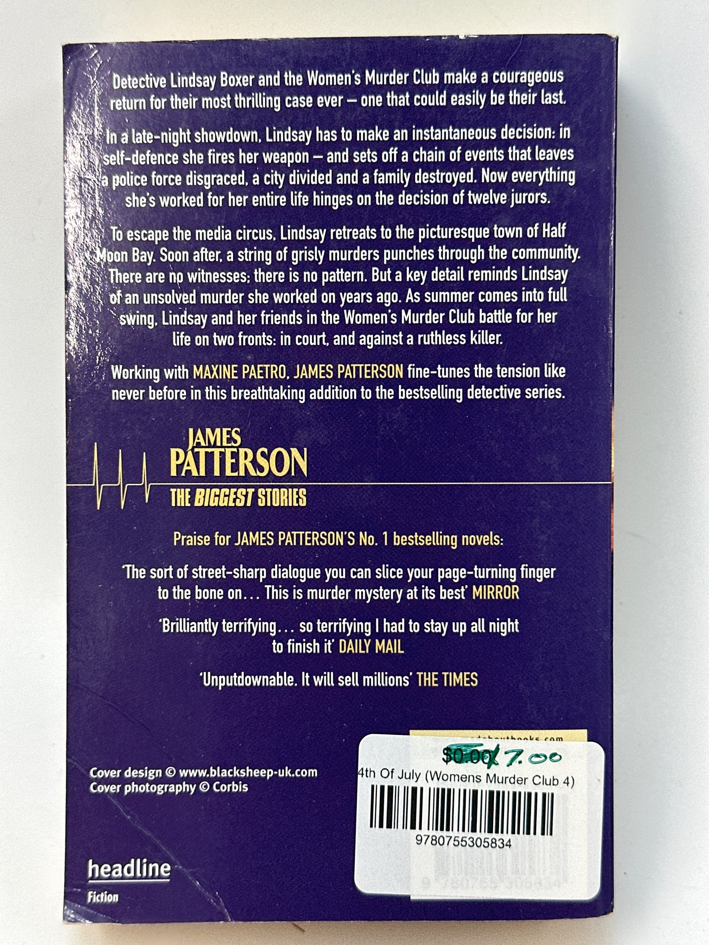 4th Of July (Womens Murder Club 4)