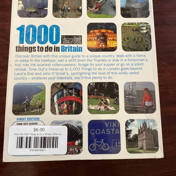 Time Out 1000 Things to Do in Britain (Time Out Guides)