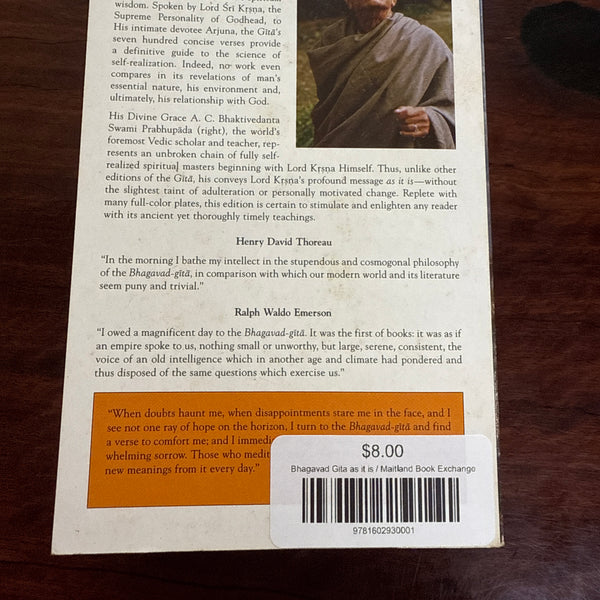 Bhagavad Gita as it is