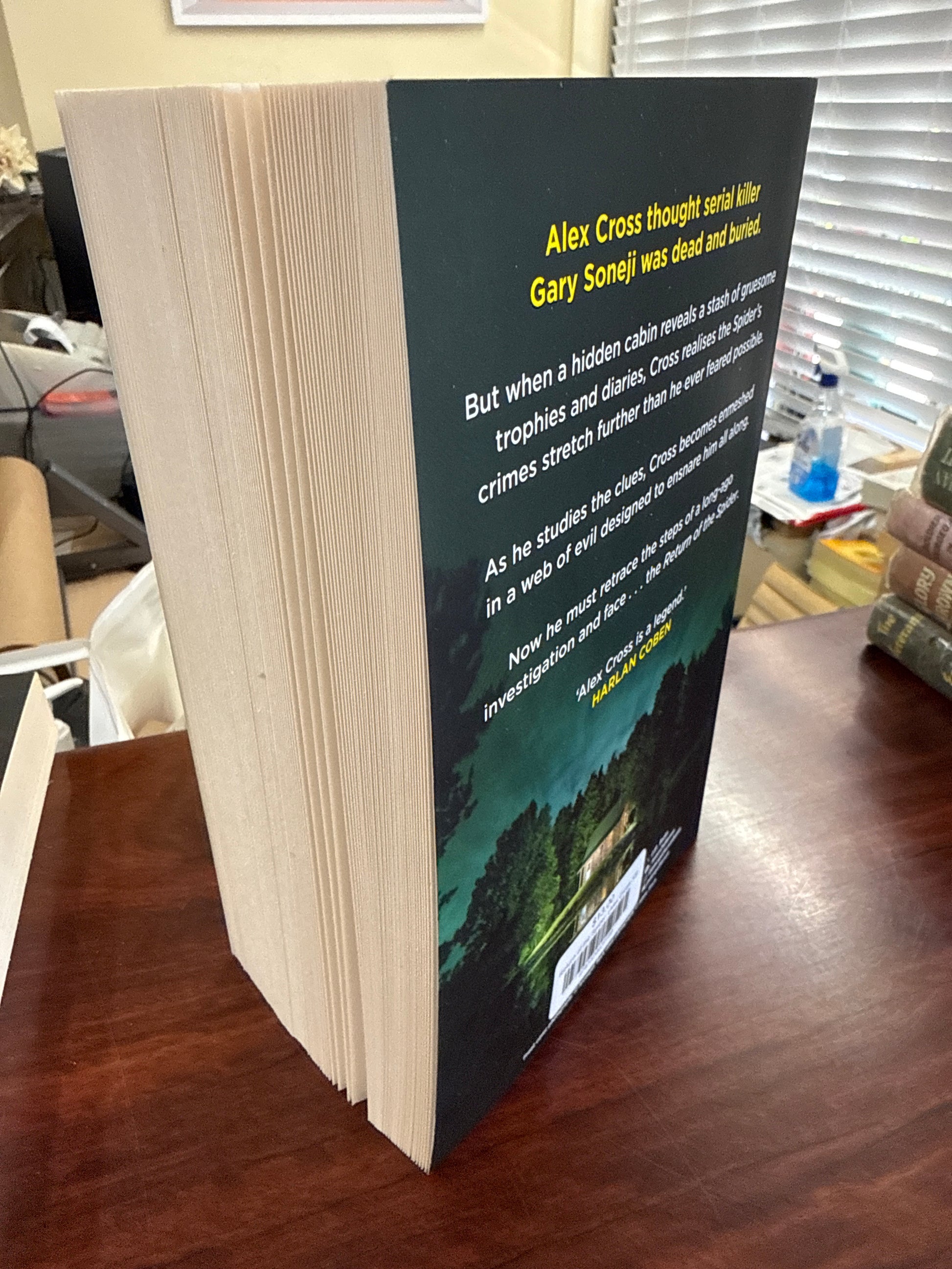 Return of the Spider: (Alex Cross 33)