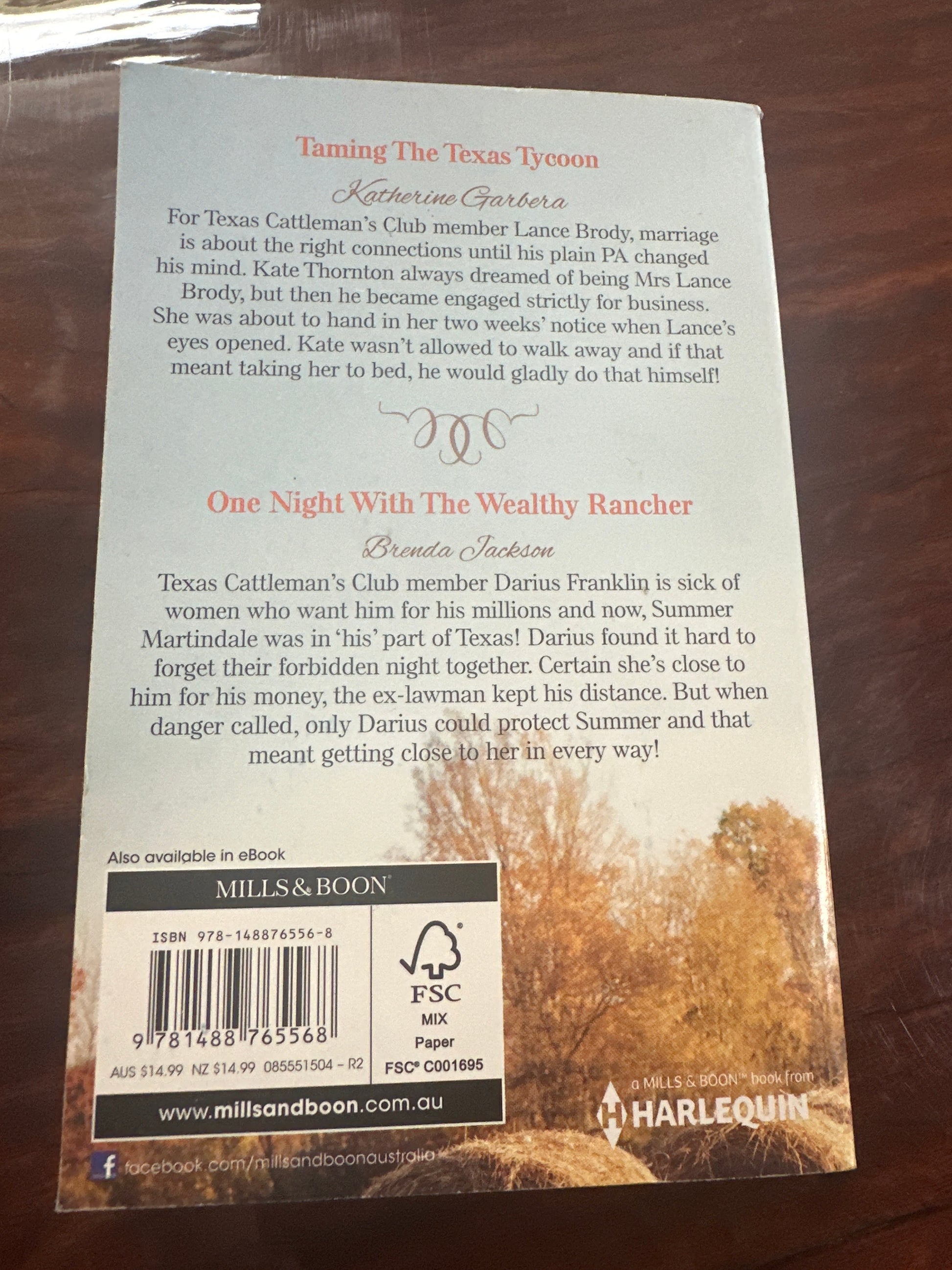 TAMING THE TEXAS TYCOON/ONE NIGHT WITH THE WEALTHY RANCHER