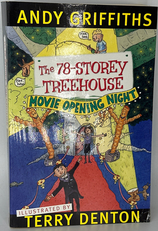 78 Storey Treehouse by Andy Griffiths & Terry Denton front cover used books