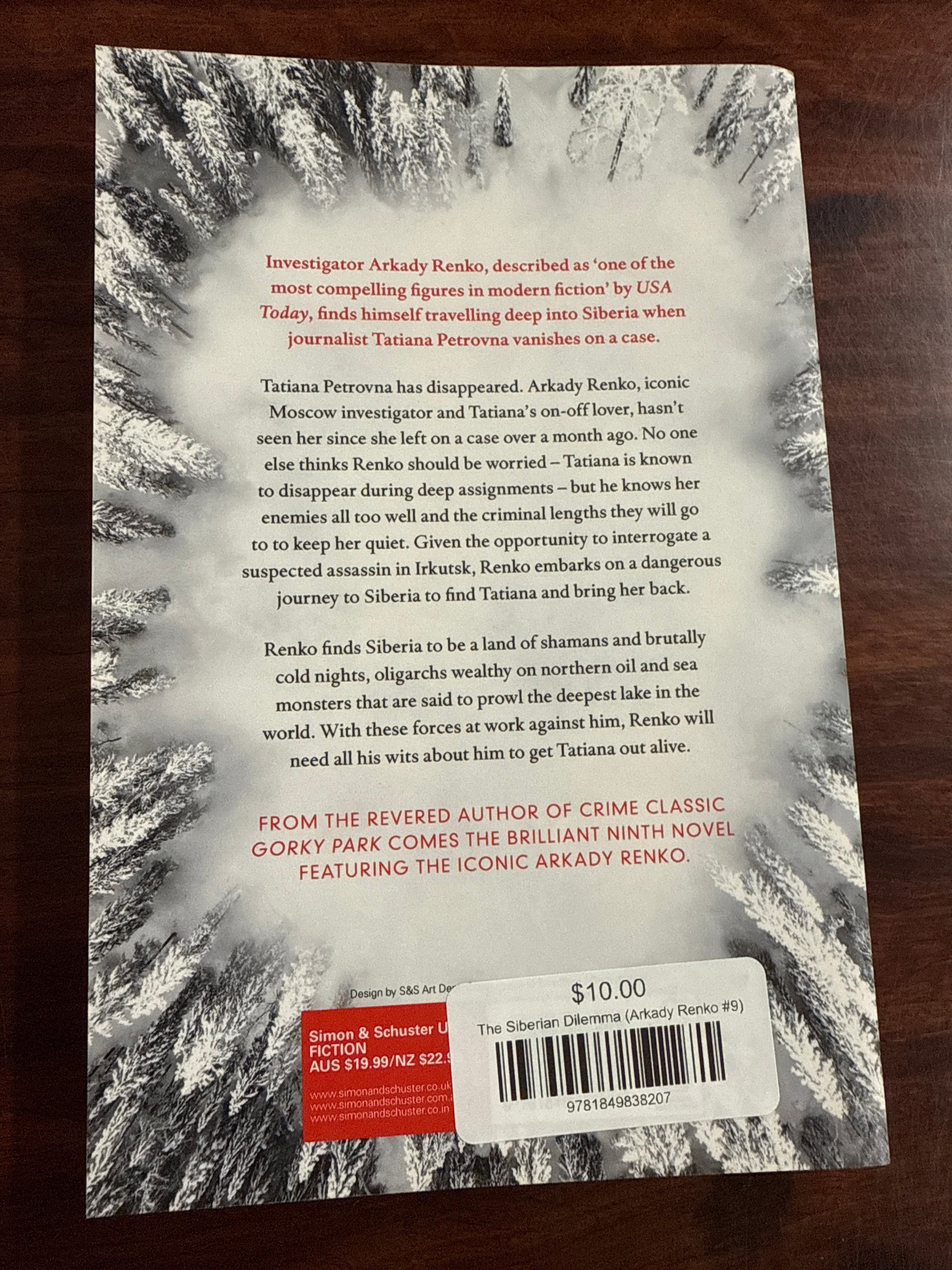 The Siberian Dilemma (Arkady Renko #9)