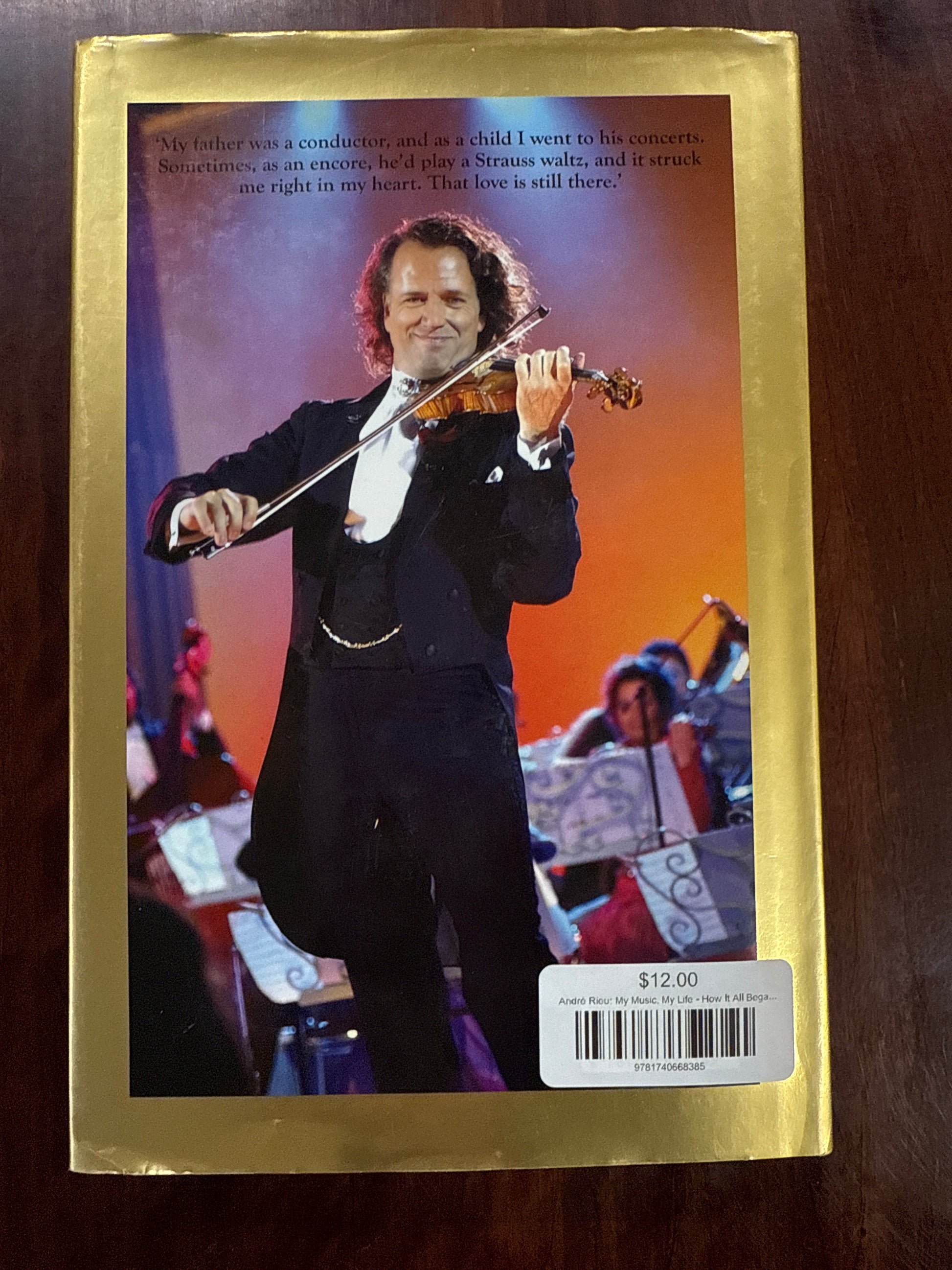 André Rieu: My Music, My Life - How It All Began (Hardcover)