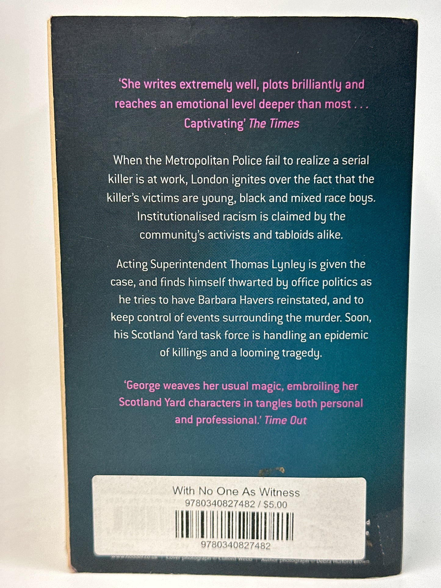 With No One As Witness