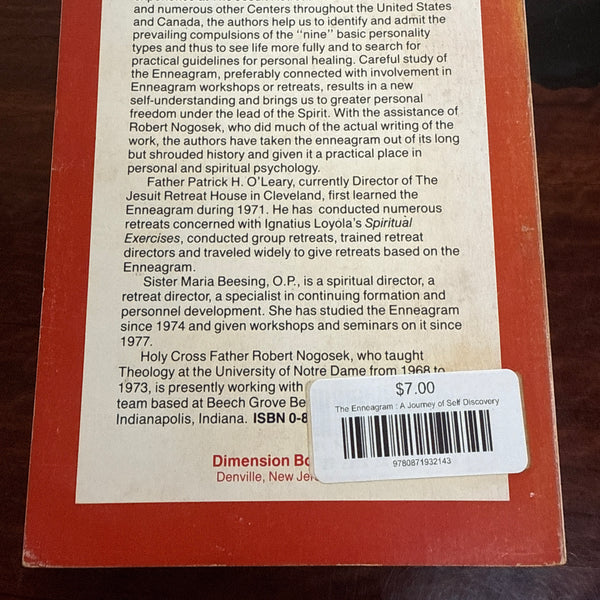 The Enneagram : A Journey of Self Discovery