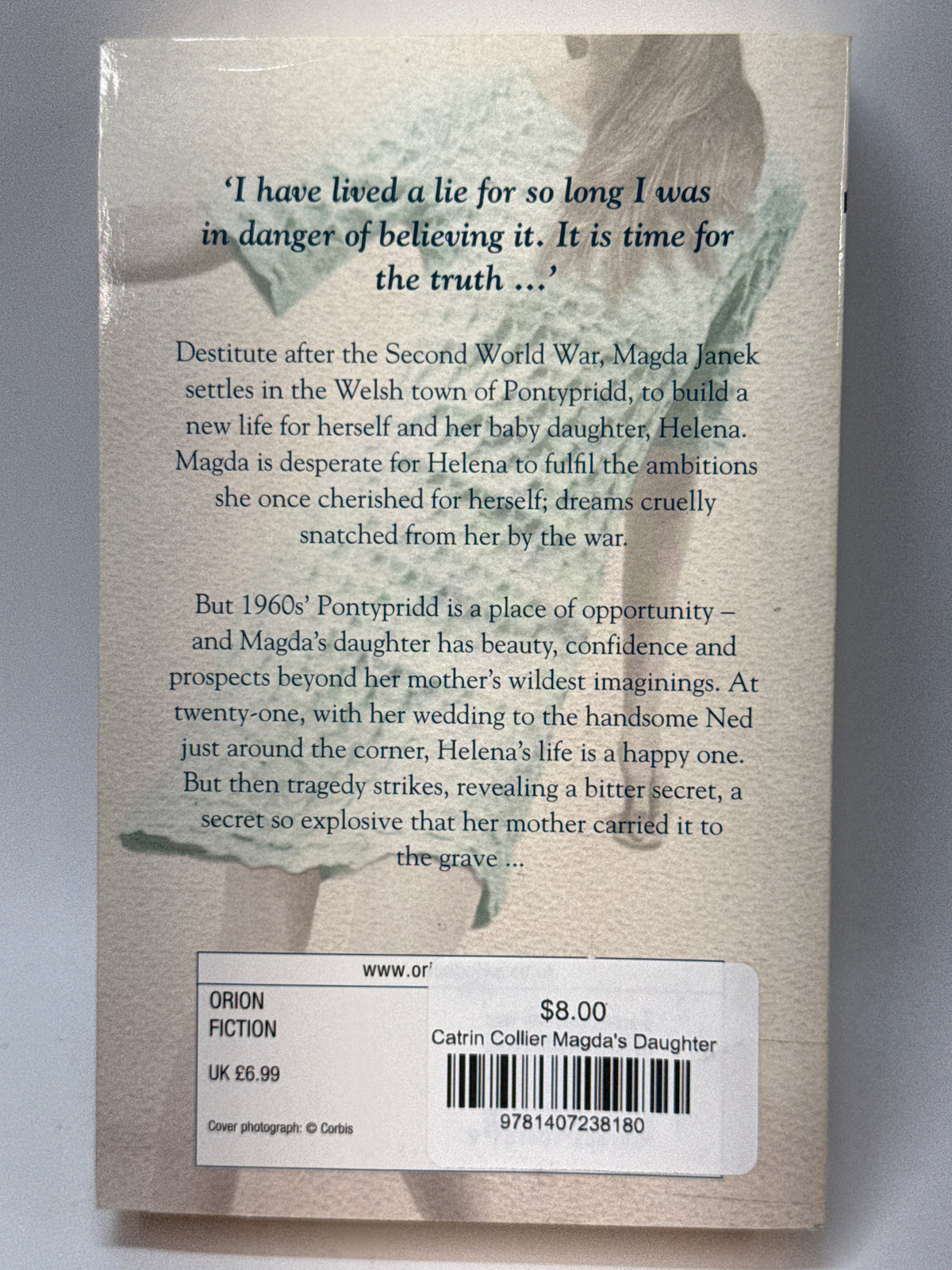 Ciat Rim Coller Catrin Collier Magda's Daughter – Maitland Book Exchange