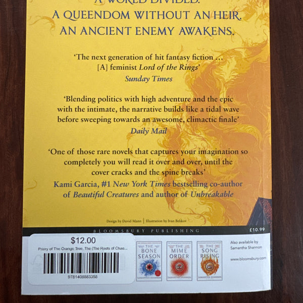 Priory of The Orange Tree, The (The Roots of Chaos Series)