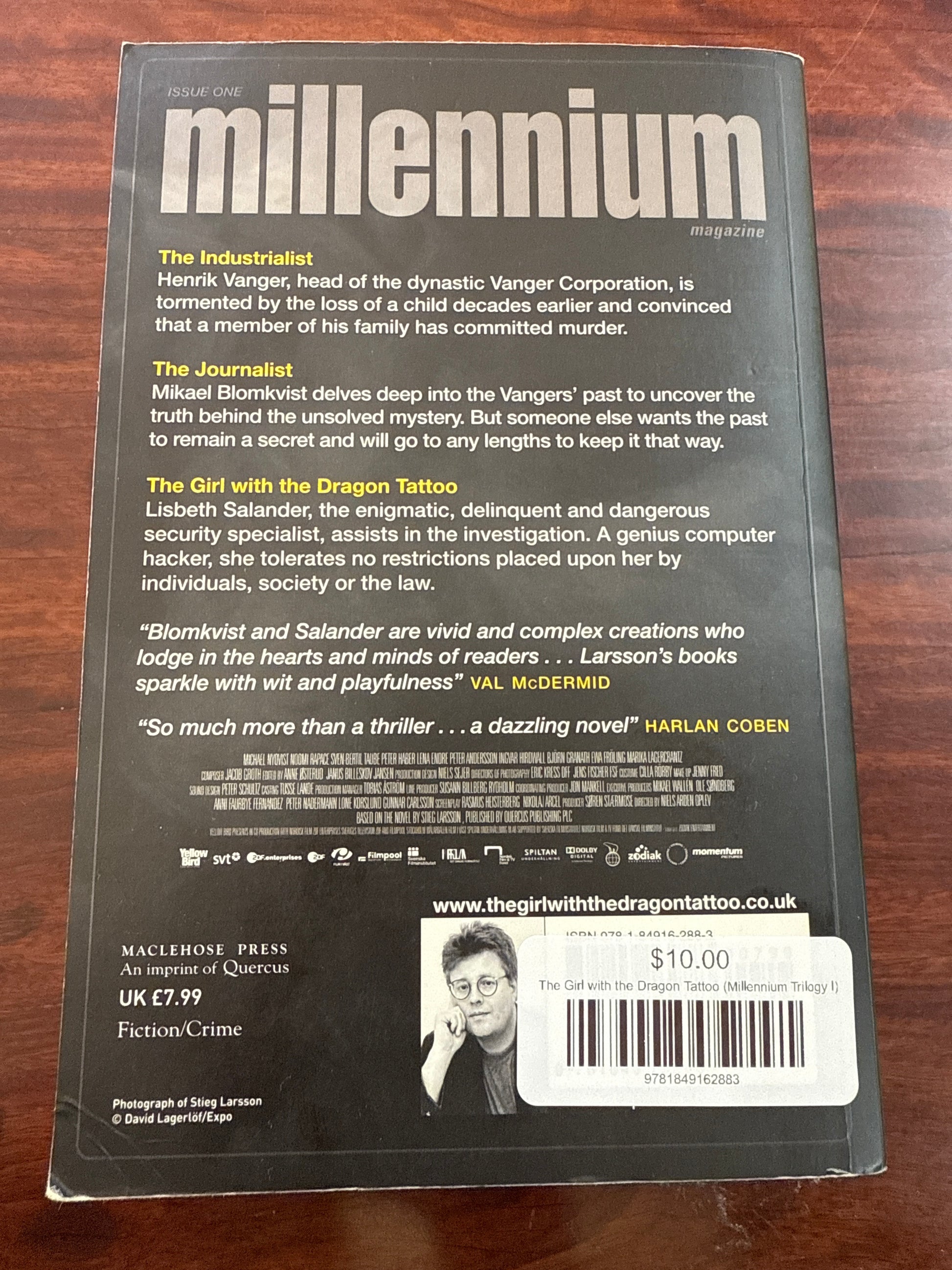 The Girl with the Dragon Tattoo (Millennium Trilogy I)